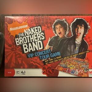 New in Plastic- The Naked brothers Game